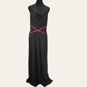 🖤🎀Y2K Black & Pink Prom Dress